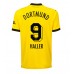 Borussia Dortmund Sebastien Haller #9 Hemma matchtröja 2023-24 Kortärmad Billigt